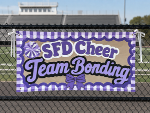 For the Love of the Game | Custom Hand-Painted Banner