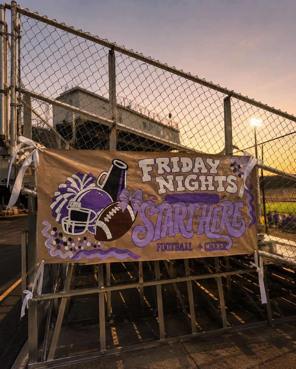 For the Love of the Game | Custom Hand-Painted Banner
